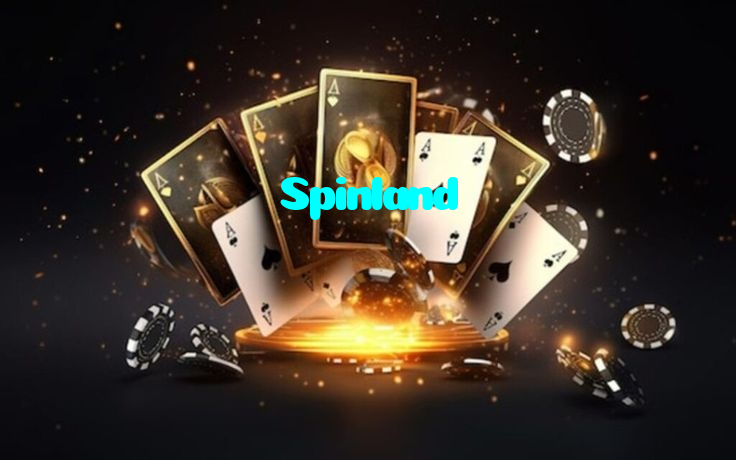 Spinland casino presented on mobile device in Pakistan with slots and live games